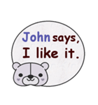 John Says（個別スタンプ：8）