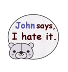 John Says（個別スタンプ：9）