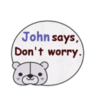 John Says（個別スタンプ：11）