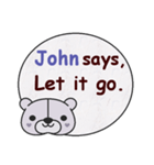 John Says（個別スタンプ：14）