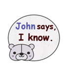 John Says（個別スタンプ：15）