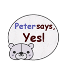 Peter Says（個別スタンプ：2）