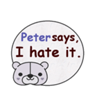 Peter Says（個別スタンプ：9）