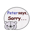 Peter Says（個別スタンプ：13）