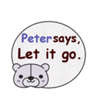 Peter Says（個別スタンプ：14）