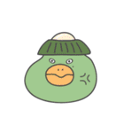 Frog and duck（個別スタンプ：8）