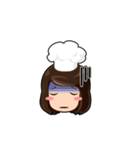 Salad Girl（個別スタンプ：9）