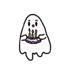 Naughtylittle ghosts（個別スタンプ：34）