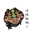 Cunning frog expression diagram IX（個別スタンプ：1）