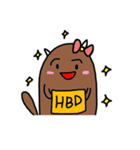 baby gopher（個別スタンプ：1）