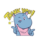 Gembuk the Hippo : Daily Chat（個別スタンプ：2）