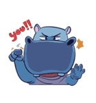 Gembuk the Hippo : Daily Chat（個別スタンプ：3）