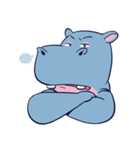 Gembuk the Hippo : Daily Chat（個別スタンプ：9）