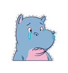 Gembuk the Hippo : Daily Chat（個別スタンプ：10）