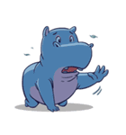 Gembuk the Hippo : Daily Chat（個別スタンプ：14）