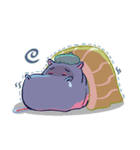 Gembuk the Hippo : Daily Chat（個別スタンプ：22）