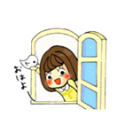 たず♪春と自己紹介と基本スタンプSET♪（個別スタンプ：19）