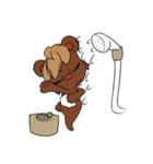 Small house bear's lazy life（個別スタンプ：26）