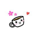 Cutie Coffee Time（個別スタンプ：1）