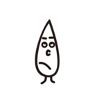 Water drops face（個別スタンプ：14）