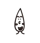 Water drops face（個別スタンプ：22）