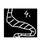 super long snake（個別スタンプ：4）