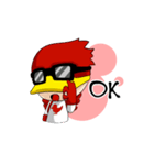 Redduck Football（個別スタンプ：3）