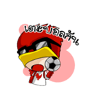 Redduck Football（個別スタンプ：6）