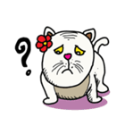 fat whitecat（個別スタンプ：16）