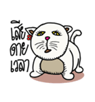 fat whitecat（個別スタンプ：20）