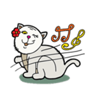 fat whitecat（個別スタンプ：26）