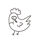 mur mur chicken（個別スタンプ：3）