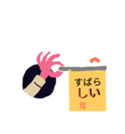 ピンクの手（個別スタンプ：1）