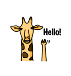 Giraffe Shorty（個別スタンプ：1）