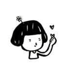 Little eyes girl 2（個別スタンプ：12）