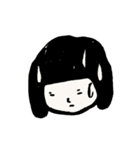 Little eyes girl 2（個別スタンプ：23）