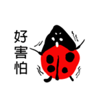 Funny Ladybug（個別スタンプ：34）