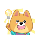 Borky shiba dog : daily set 3（個別スタンプ：6）