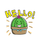 Cute Cheerful Cactus（個別スタンプ：1）