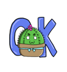 Cute Cheerful Cactus（個別スタンプ：5）