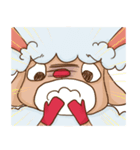 Christmas sheep（個別スタンプ：8）