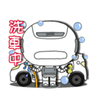 Robot-Bubble head(2)（個別スタンプ：2）