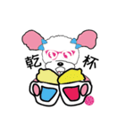 Pink poodle dog daily（個別スタンプ：27）