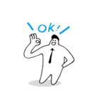 Office worker emoticon.（個別スタンプ：1）