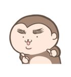 The life of monkey with thick eyebrows（個別スタンプ：5）