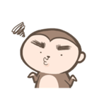 The life of monkey with thick eyebrows（個別スタンプ：20）