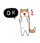 Every Day Dog 柴犬 日本語（個別スタンプ：7）