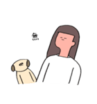 犬と飼い主（個別スタンプ：20）