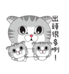 Cute dumb eye cat 4（個別スタンプ：10）