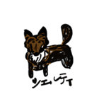 犬好きのためのスタンプ（個別スタンプ：3）